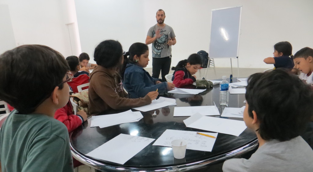 Taller dibujo creatividad niños