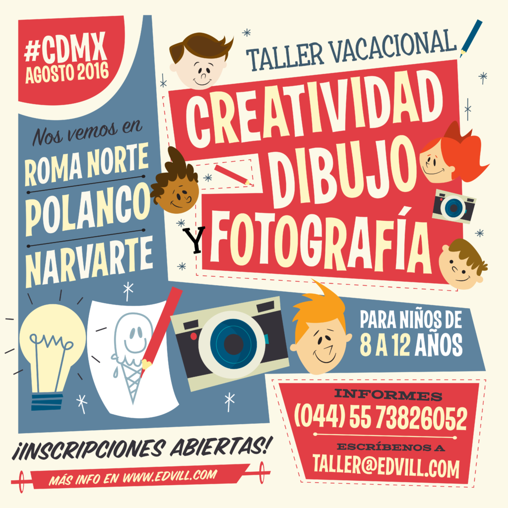 Taller Vacacional-dibujo-creatividad