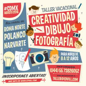 Taller Vacacional-dibujo-creatividad